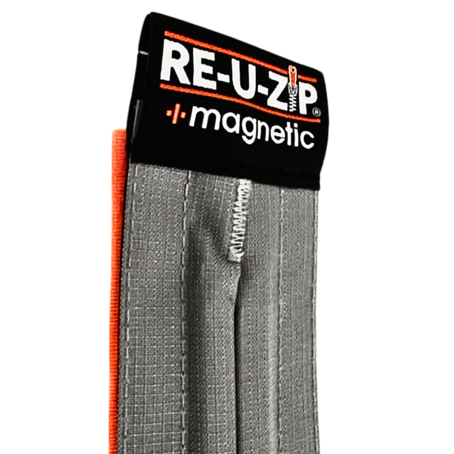 RE-U-ZIP® Magnetic Entry Strip™ creates a self-closing dust barrier opening in any plastic sheeting.