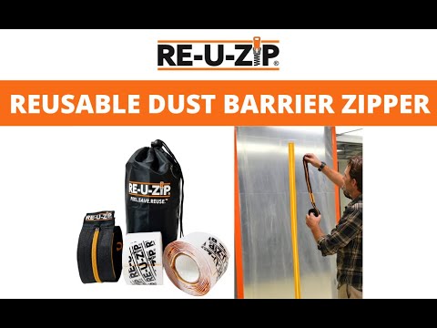 The Most Reliable and Cost-Effective Dust Barrier Zipper on the Market! | RE-U-ZIP