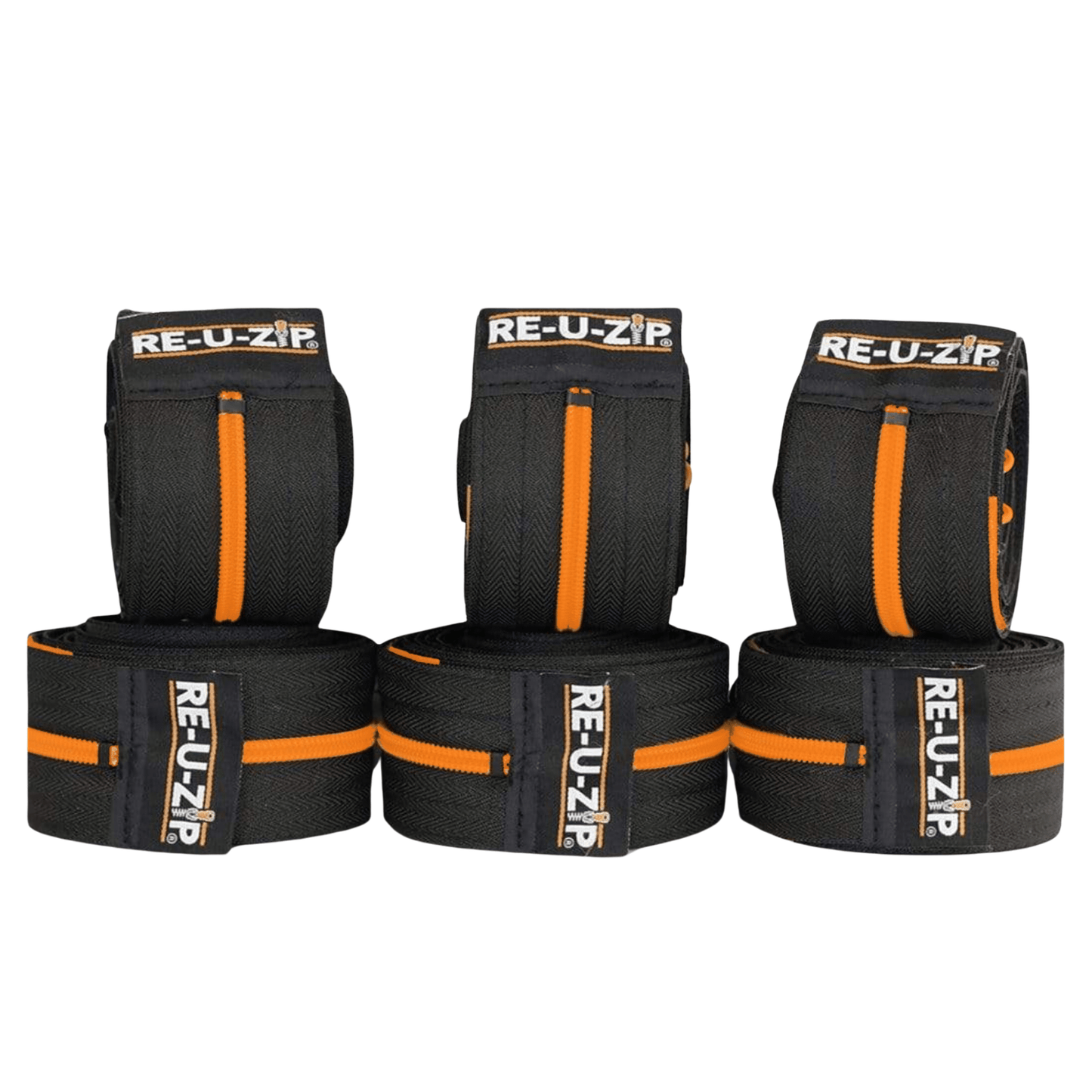 RE-U-ZIP INNOVATIVE DUST BARRIER SOLUTIONS Construction Orange RE-U-ZIP® HEAVY-DUTY REUSABLE DUST BARRIER ZIPPER (ONLY) | 6-PACK