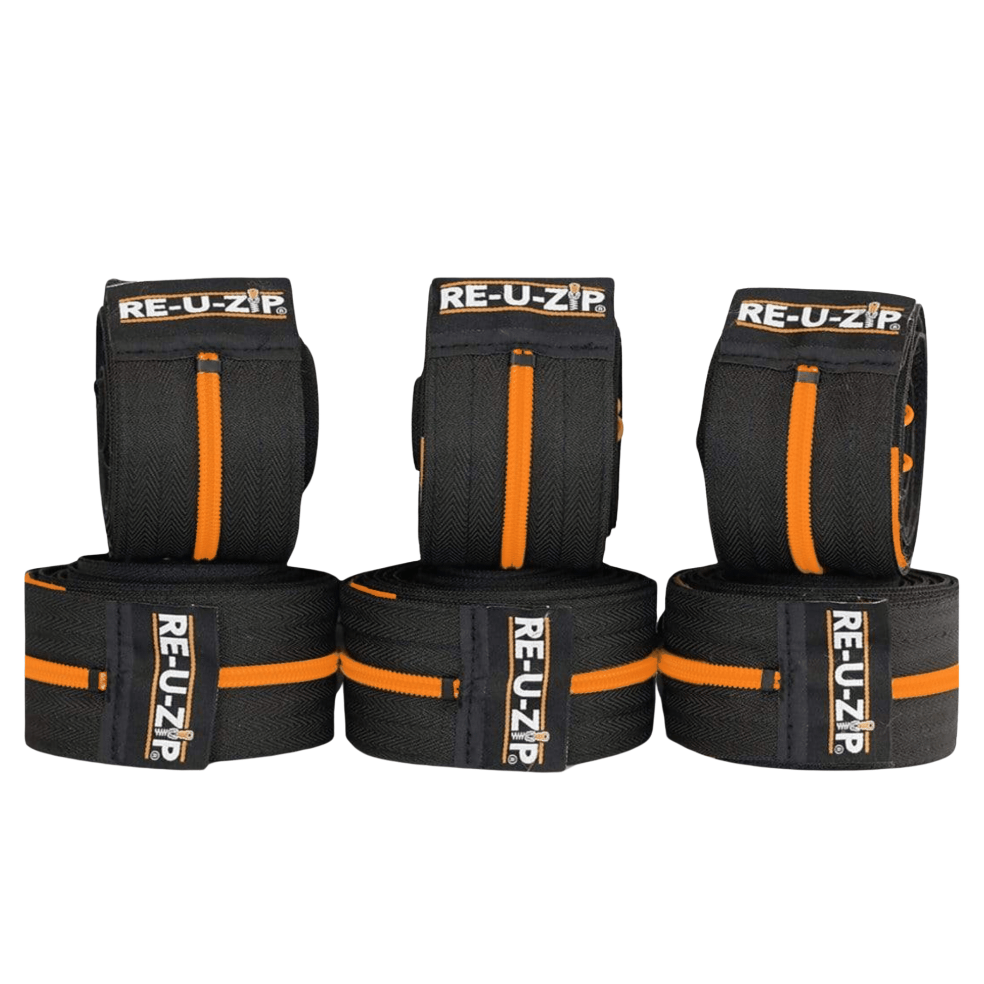 RE-U-ZIP INNOVATIVE DUST BARRIER SOLUTIONS Construction Orange RE-U-ZIP® HEAVY-DUTY REUSABLE DUST BARRIER ZIPPER (ONLY) | 6-PACK