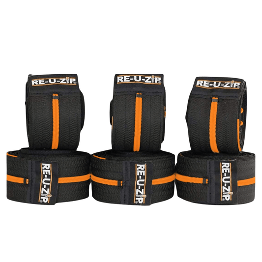 RE-U-ZIP INNOVATIVE DUST BARRIER SOLUTIONS Construction Orange RE-U-ZIP® HEAVY-DUTY REUSABLE DUST BARRIER ZIPPER (ONLY) | 6-PACK