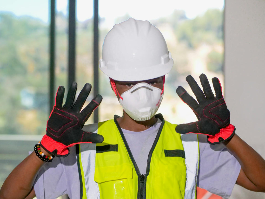 magnetic dust barriers for construction safety