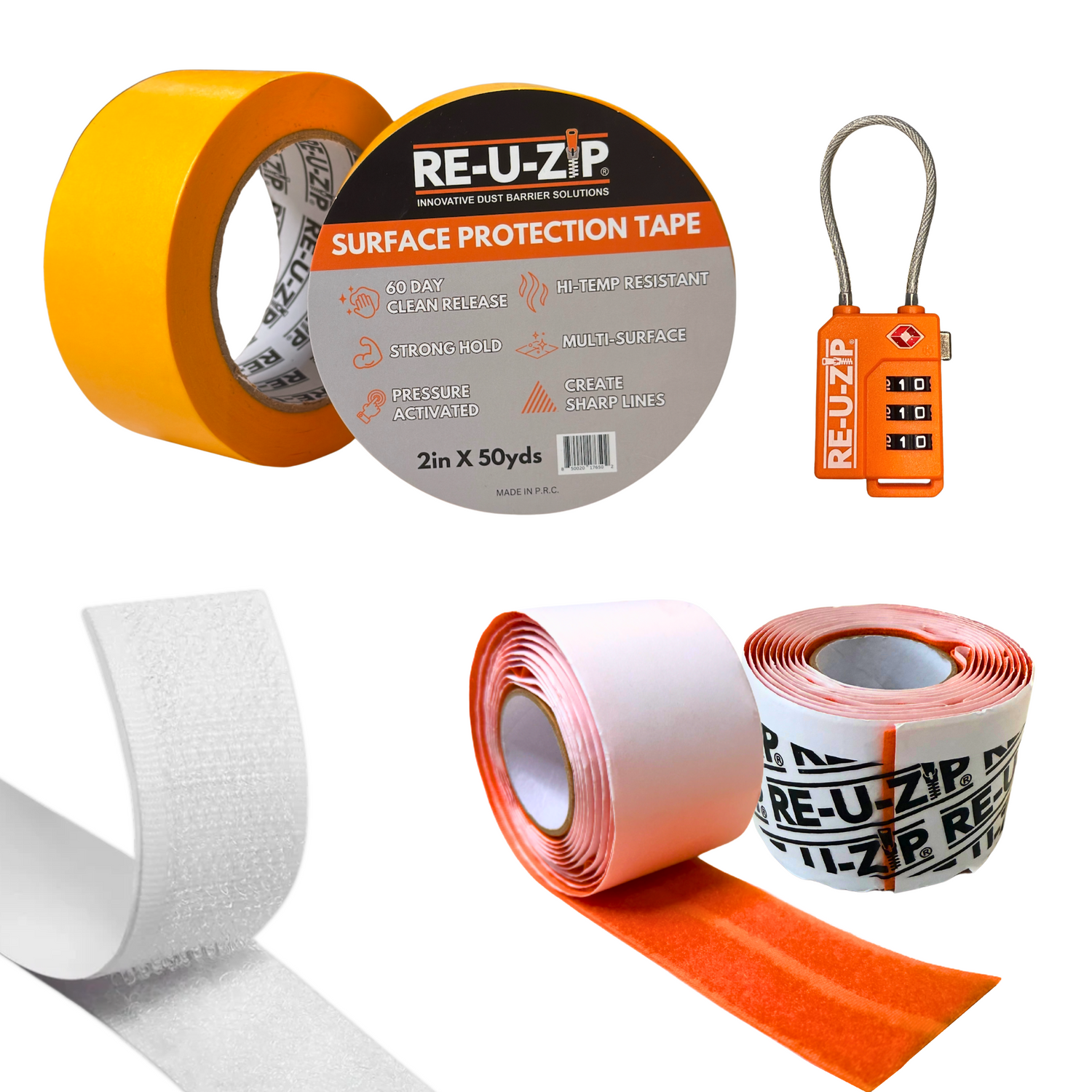RE-U-ZIP® RE-FILLS™ | MOUNTING STRIPS & FASTENERS