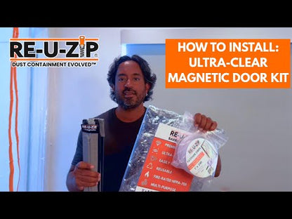 RE-U-ZIP® ULTRA-CLEAR MAGNETIC DOOR KIT