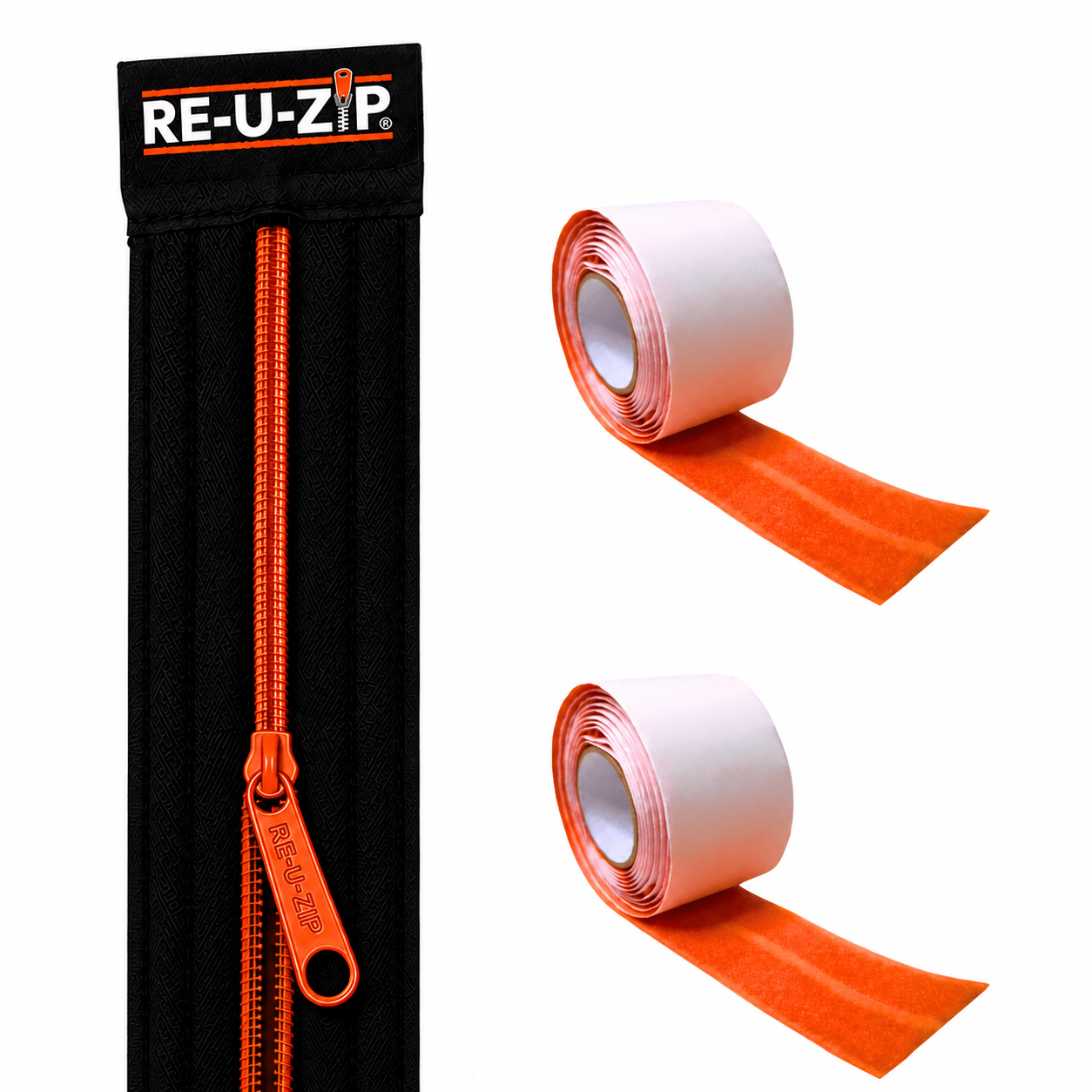 RE-U-ZIP® | DUST CONTAINMENT EVOLVED™ Construction RE-U-ZIP® Fail-Safe™ Reusable Dust Barrier Zipper | Starter Kit