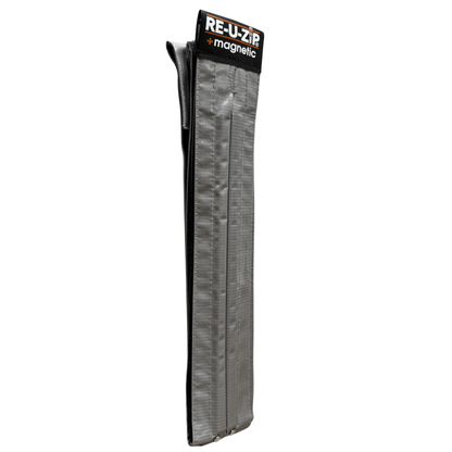 RE-U-ZIP™ INNOVATIVE DUST BARRIER SOLUTIONS RE-U-ZIP® SELF-CLOSING MAGNETIC ENTRY STRIP™ (ONLY) | SINGLE